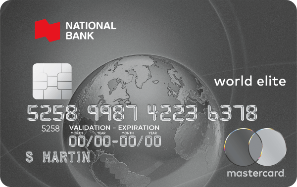 National Bank World Elite® Mastercard®